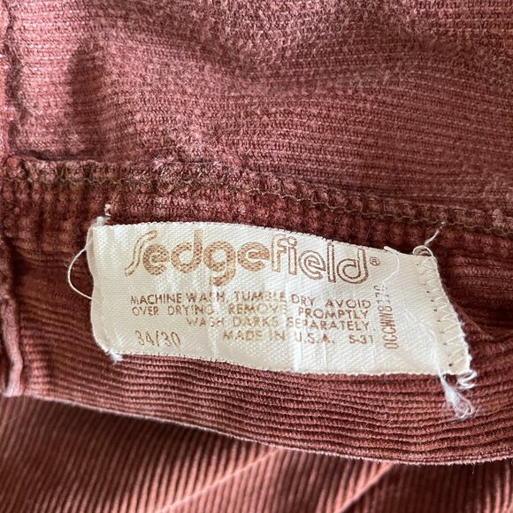 Vintage 70s Sedgefield corduroy pants ☮️ - Picture 5 of 7